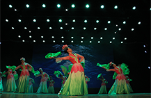 健康中国万里行-北京吉祥鸟艺术团自创舞蹈《荷》